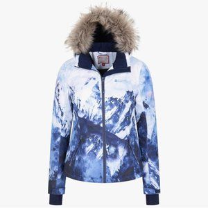 Mountain Print Nordic Extreme Printed Women's Ski Jacket